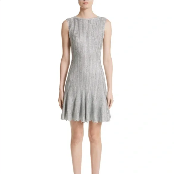 Alexander McQueen | Dresses | Alexander Mcqueen Metallic Fit Flare Dress | Poshmark Alexander McQueen | Dresses | Alexander Mcqueen Metallic Fit Flare Dress | Poshmark